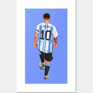 Messi Argentina Posters and Art